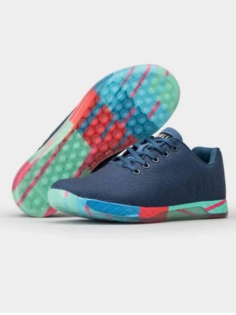 NOBULL Navy Trainer Low sz 8